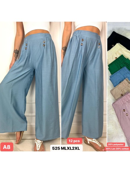 Spodnie damskie , size M-2XL, paczka 12szt,mix kolor