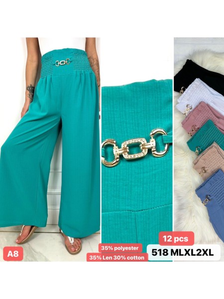 Spodnie damskie , size M-2XL, paczka 12szt,mix kolor