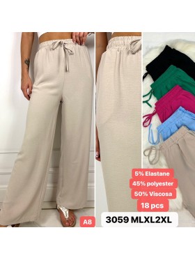 Spodnie damskie , size M-2XL, paczka 12szt,mix kolor
