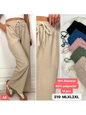 Spodnie damskie , size M-2XL, paczka 12szt,mix kolor