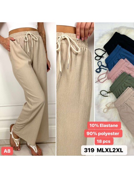 Spodnie damskie , size M-2XL, paczka 12szt,mix kolor