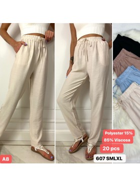 Spodnie damskie , size S-XL, paczka 12szt,mix kolor