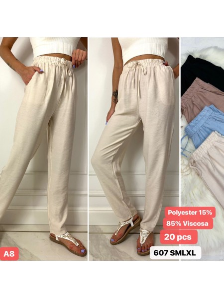 Spodnie damskie , size S-XL, paczka 12szt,mix kolor