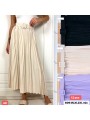 Spódnica długa damskie , size M-2XL, paczka 12szt,mix kolor