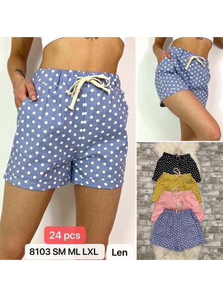 Spodenki damskie , size S-XL, paczka 12szt,MIX kolor