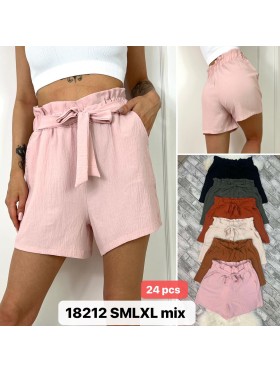 Spodenki damskie , size S-XL, paczka 12szt,MIX kolor