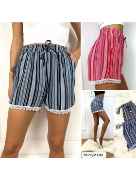 Spodenki damskie , size S-XL, paczka 12szt,MIX kolor