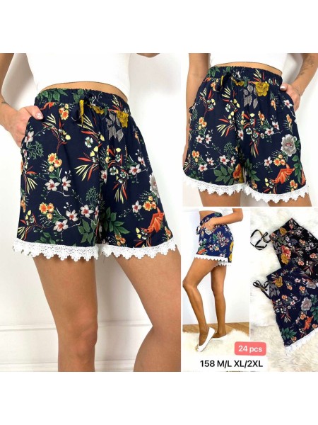Spodenki damskie , size M-2XL, paczka 12szt,MIX kolor