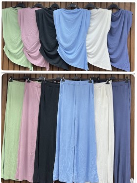 Komplety damskie wloskie, size uni, paczka 6szt,mix kolor