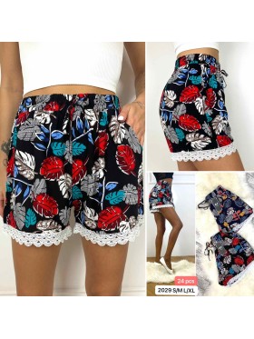 Spodenki damskie , size S-XL, paczka 12szt,MIX kolor