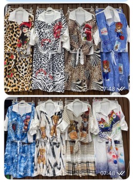 Komplety damskie wloskie, size uni, paczka 6szt,mix kolor
