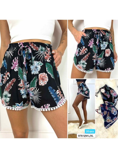 Spodenki damskie , size S-XL, paczka 12szt,MIX kolor