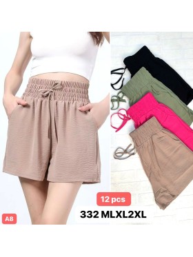 Spodenki damskie , size M-2XL, paczka 12szt,MIX kolor