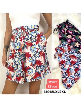 Spodenki damskie , size M-2XL, paczka 12szt,MIX kolor