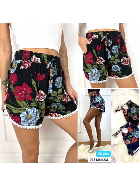Spodenki damskie , size S-XL, paczka 12szt,MIX kolor