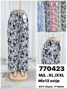 Spodnie damskie , size M-2XL, paczka 12szt,MIX kolor