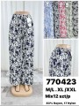 Spodnie damskie , size M-2XL, paczka 12szt,MIX kolor