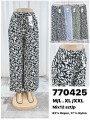 Spodnie damskie , size M-2XL, paczka 12szt,MIX kolor