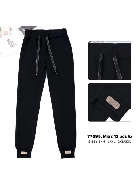 Spodnie damskie , size S-3XL, paczka 12szt,1kolor