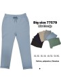 Spodnie damskie , size 2-6XL, paczka 12szt,MIX kolor