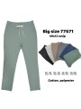 Spodnie damskie , size 2-6XL, paczka 12szt,MIX kolor