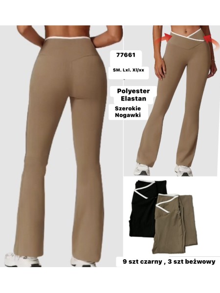 Spodnie damskie , size S-2XL, paczka 12szt,MIX kolor