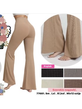 Spodnie damskie , size S-2XL, paczka 12szt,MIX kolor