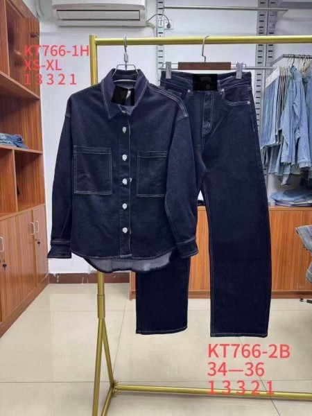 Koszule jeansowe damskie ,size XS-XL,paczka 10szt ,