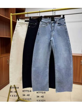 Jeansy damskie ,size 34-42,paczka 10szt ,1 KOLOR