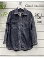 Koszule  jeansowe meskie ,size S-L,paczka 12szt ,