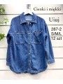 Koszule  jeansowe meskie ,size S-L,paczka 12szt ,