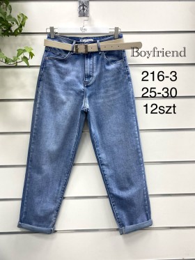 Jeansy damskie ,size 25-30,paczka 12szt ,