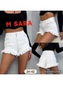 Spodenki jeansowe damskie M'sara ,size 34-42,paczka 10szt ,