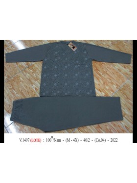 piżama MĘSKA, size m-4xl, paczka 10szt, mix kolor