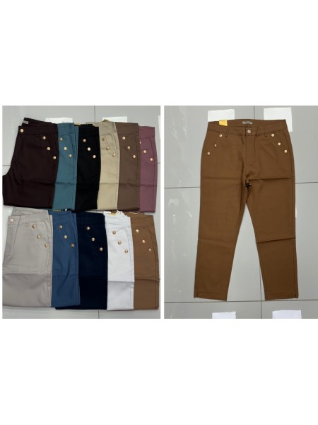 Spodnie damskie ,size 30-42,paczka 12szt ,mix kolor