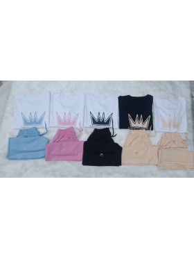 Komplety damskie tureckie, size uni, paczka 3szt, 1kolor