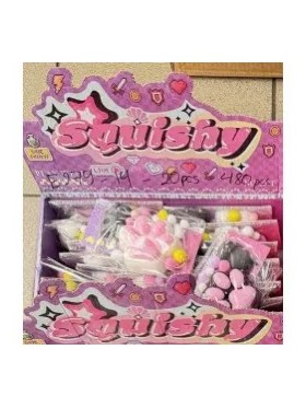 ZABAWKI squishy. 20 SZT / PACZKA, KOLOR JAK NA ZDZIĘCIU