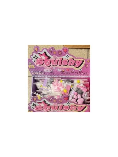 ZABAWKI squishy. 20 SZT / PACZKA, KOLOR JAK NA ZDZIĘCIU
