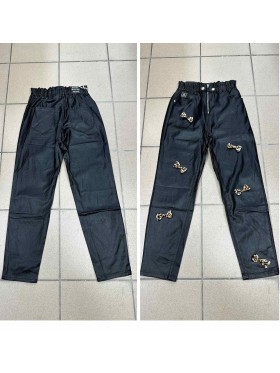Spodnie skórzane damskie ,size 34-42,paczka 10szt ,