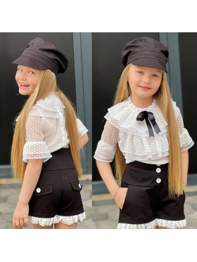 Komplet dzieciece rozm 4-12 lat, paczka 8szt, 1 kolor