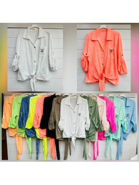 Koszule damskie wloskie, size uni , paczka 6szt,mix kolor