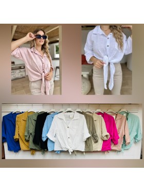 Koszule damskie wloskie, size uni , paczka 6szt,mix kolor