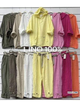 Komplety damskie Włoski , size uni, paczka 6szt, mix kolor
