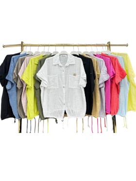 Koszule damskie wloskie, size uni , paczka 6szt,mix kolor