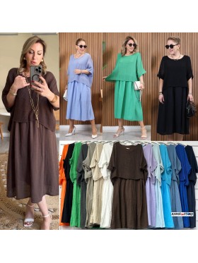 Komplety damskie Włoski , size uni, paczka 6szt, mix kolor