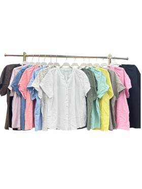Koszule damskie wloskie, size uni , paczka 6szt,mix kolor
