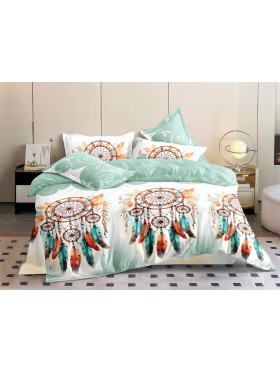 Komplet pościeli 5D    „” MILANO „” 100% satyna - bawełna 4 Częściowy Rozmiar : 160/200cm