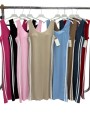 Sukienki damskie wloskie, size uni , paczka 6szt,mix kolor