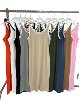 Sukienki damskie wloskie, size uni , paczka 6szt,mix kolor