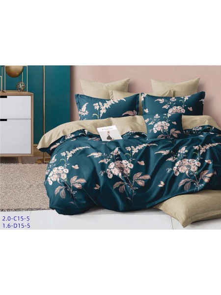 Komplet pościeli 5D    „” MILANO „” 100% satyna - bawełna 4 Częściowy Rozmiar : 160/200cm